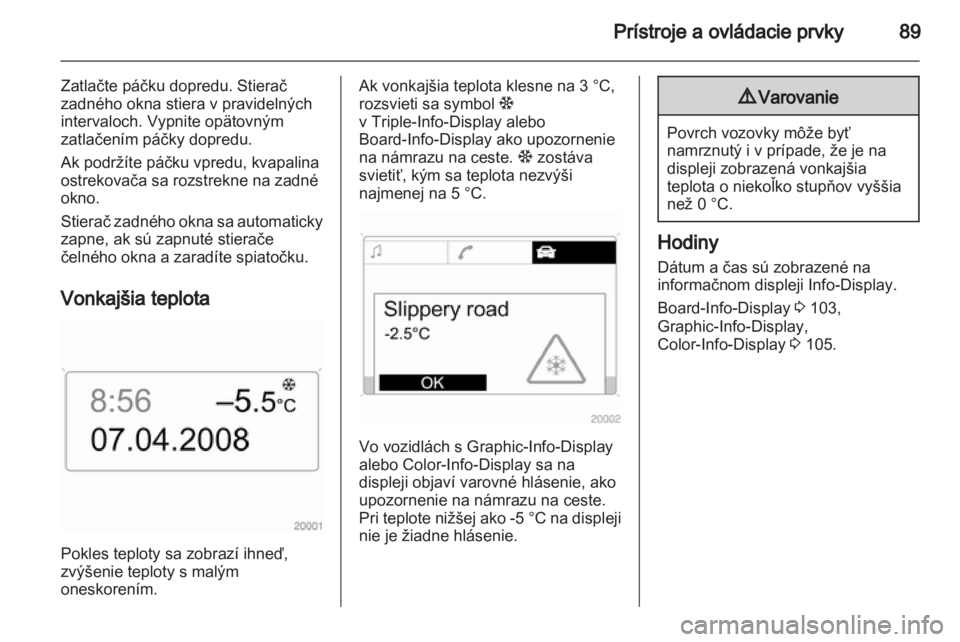 OPEL ASTRA H 2010.5  Používateľská príručka (in Slovak) 