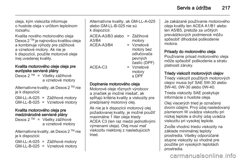 OPEL ASTRA H 2011  Používateľská príručka (in Slovak) 