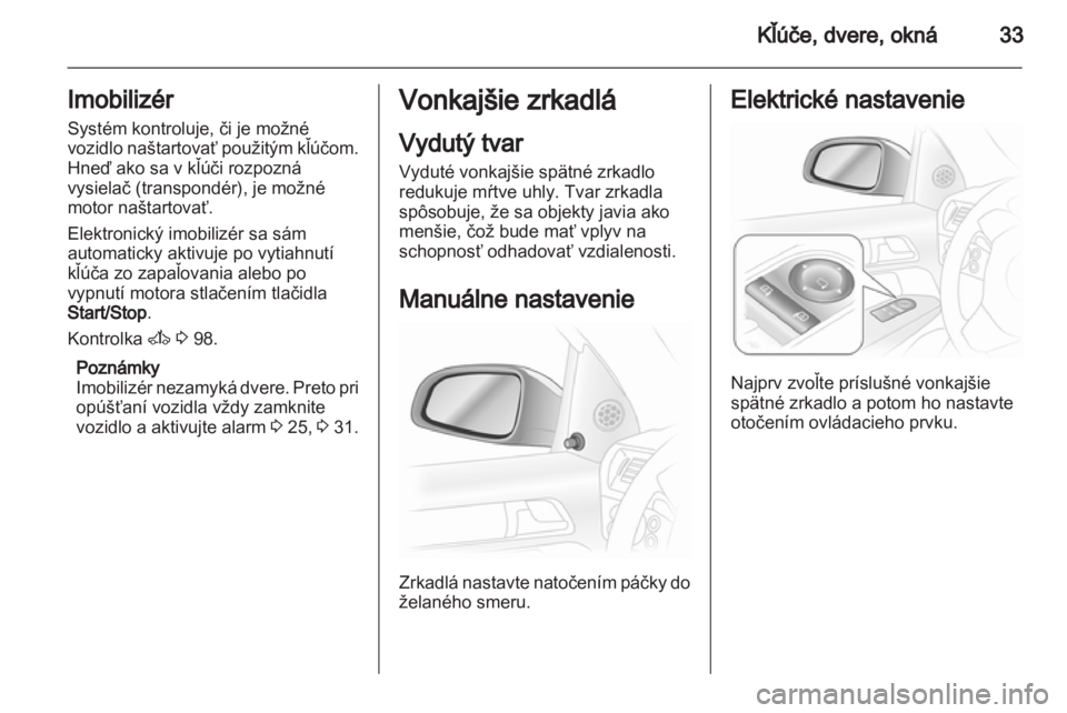 OPEL ASTRA H 2011  Používateľská príručka (in Slovak) 