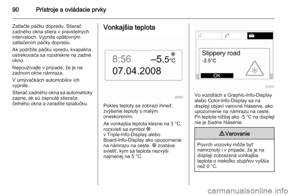 OPEL ASTRA H 2011.5  Používateľská príručka (in Slovak) 