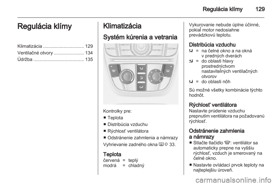 OPEL ASTRA J 2011  Používateľská príručka (in Slovak) 