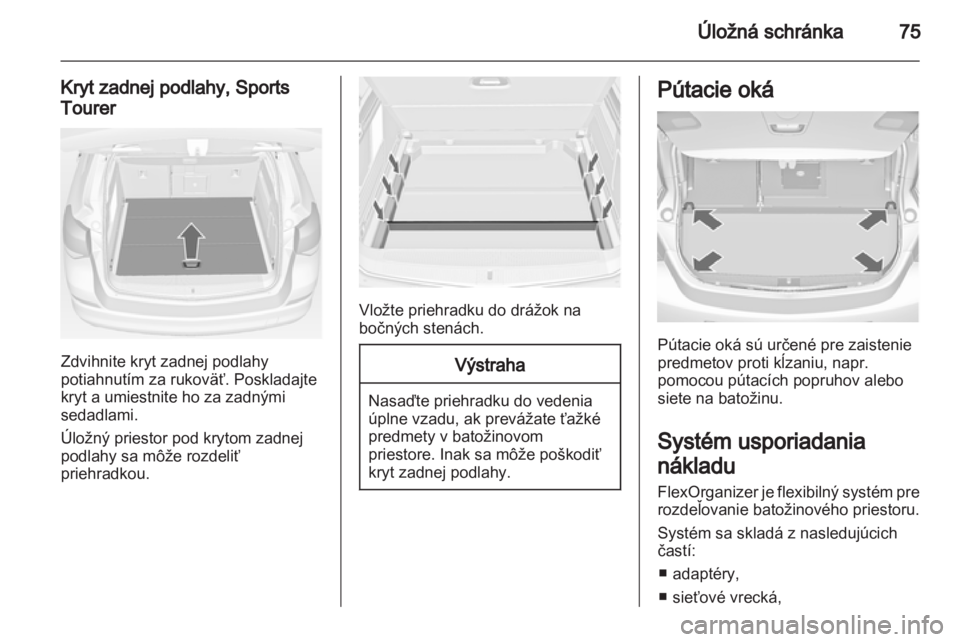 OPEL ASTRA J 2011  Používateľská príručka (in Slovak) 