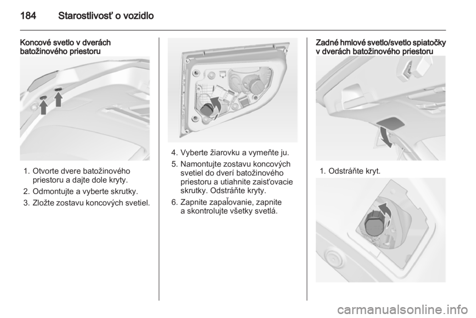 OPEL ASTRA J 2011.5  Používateľská príručka (in Slovak) 