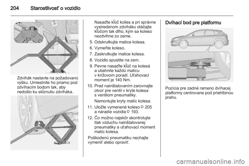 OPEL ASTRA J 2011.5  Používateľská príručka (in Slovak) 