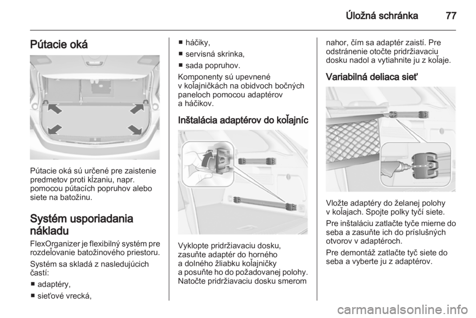 OPEL ASTRA J 2011.5  Používateľská príručka (in Slovak) 