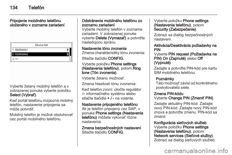 OPEL ASTRA J 2012  Návod na obsluhu informačného systému (in Slovak) 