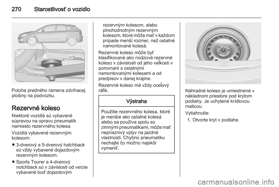 OPEL ASTRA J 2013  Používateľská príručka (in Slovak) 