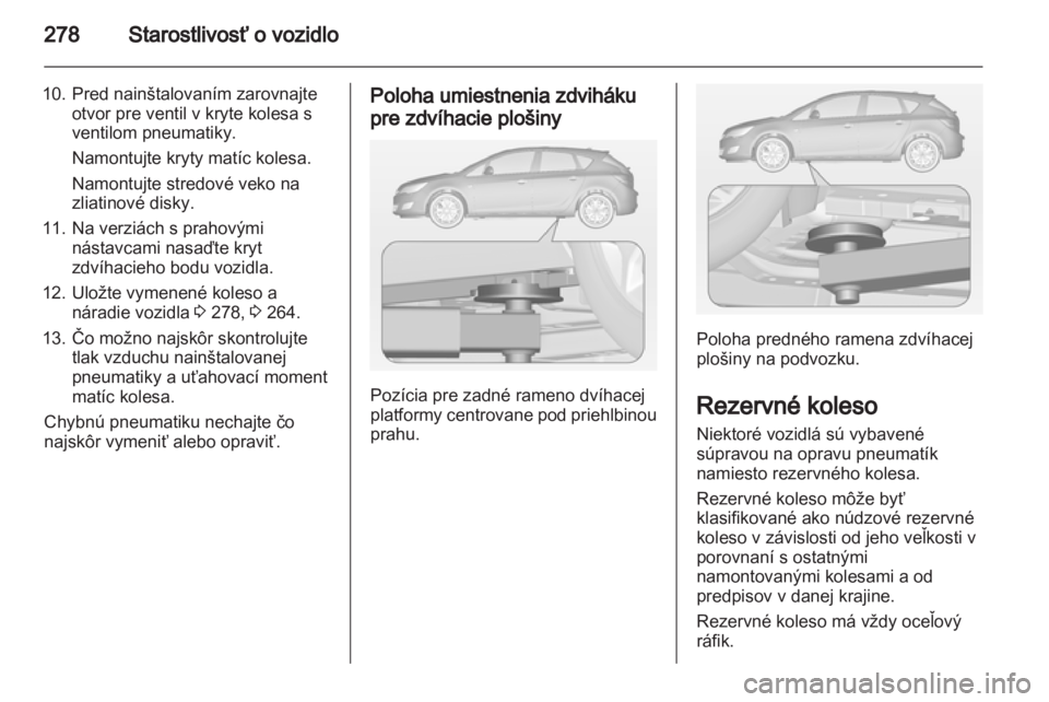 OPEL ASTRA J 2013.5  Používateľská príručka (in Slovak) 
