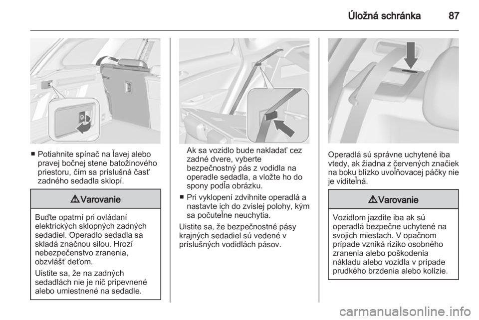 OPEL ASTRA J 2013.5  Používateľská príručka (in Slovak) 