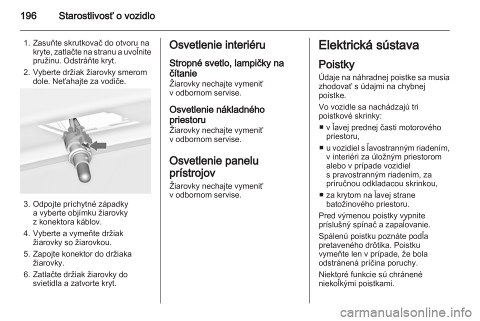 OPEL ASTRA J HB5 & ST 2012  Používateľská príručka (in Slovak) 