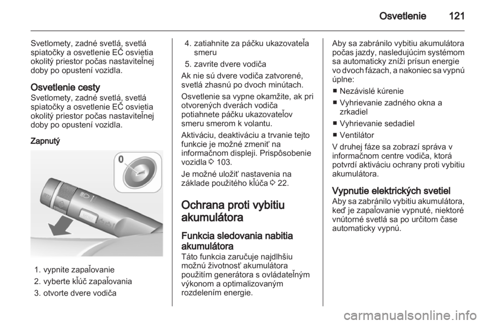OPEL CASCADA 2013.5  Používateľská príručka (in Slovak) 