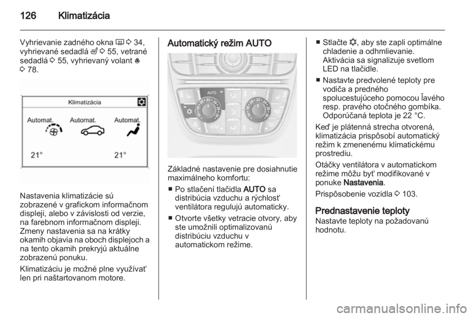 OPEL CASCADA 2013.5  Používateľská príručka (in Slovak) 