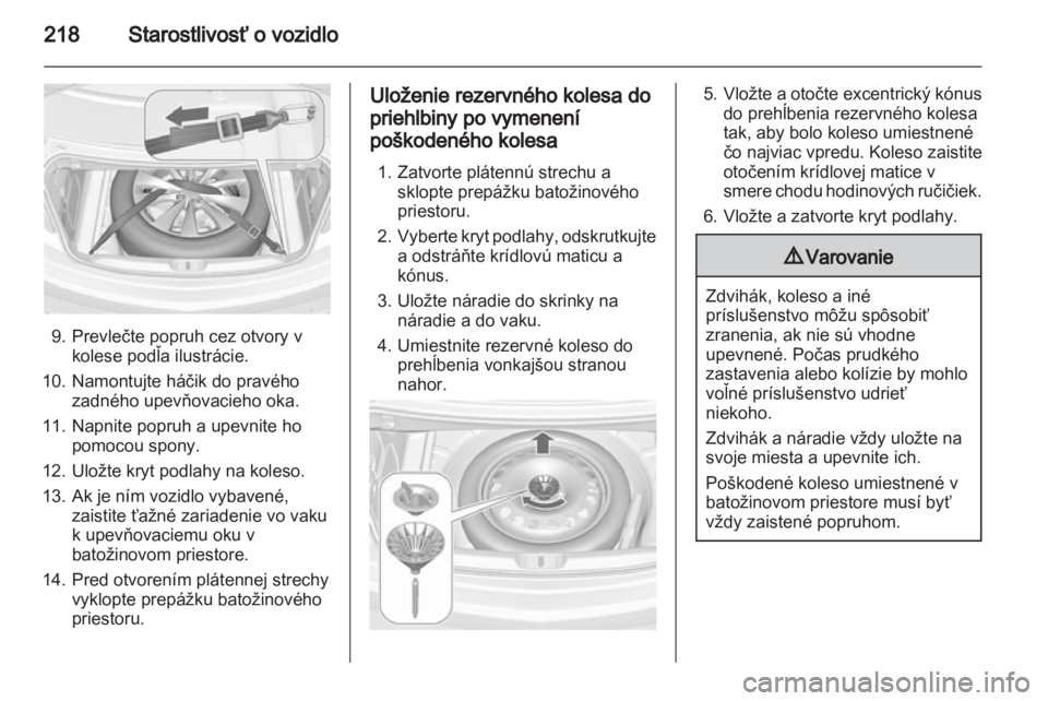 OPEL CASCADA 2013.5  Používateľská príručka (in Slovak) 