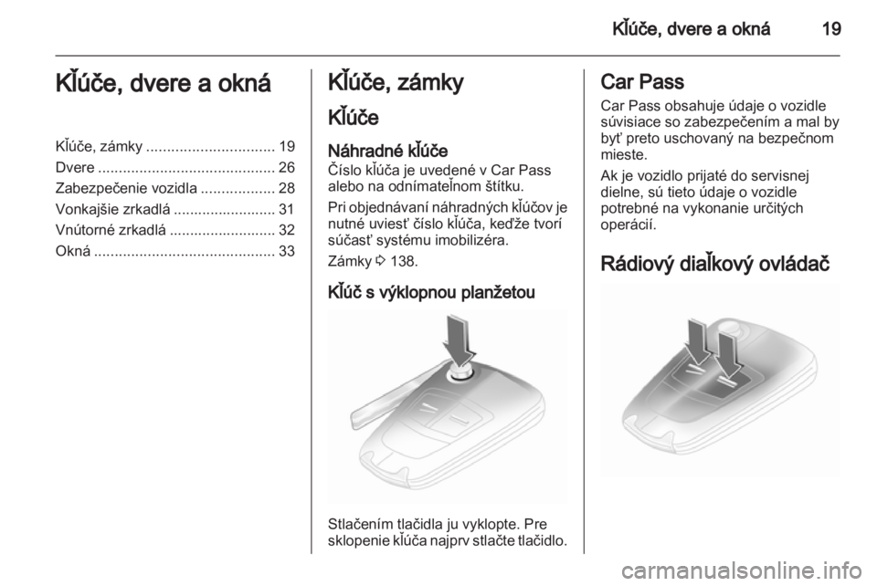 OPEL COMBO 2011  Používateľská príručka (in Slovak) 