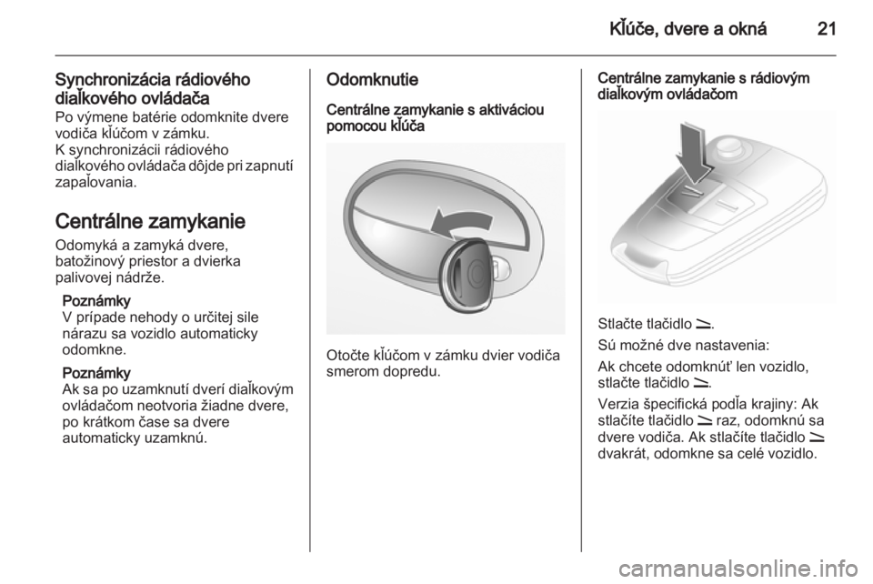 OPEL COMBO 2011  Používateľská príručka (in Slovak) 