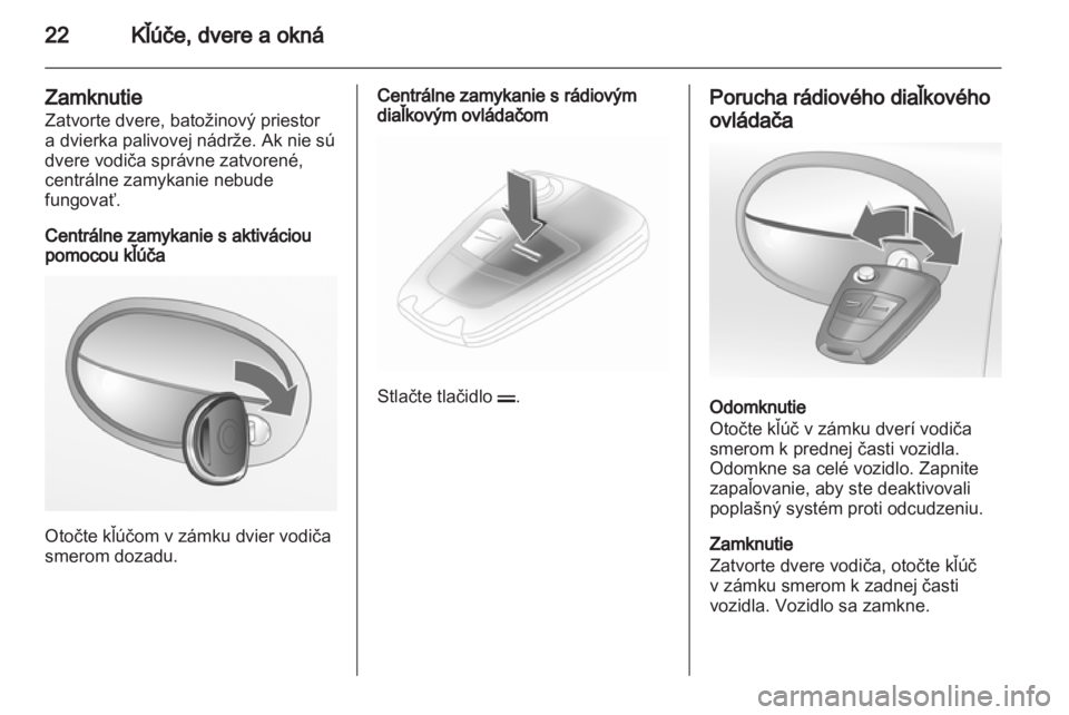 OPEL COMBO 2011  Používateľská príručka (in Slovak) 