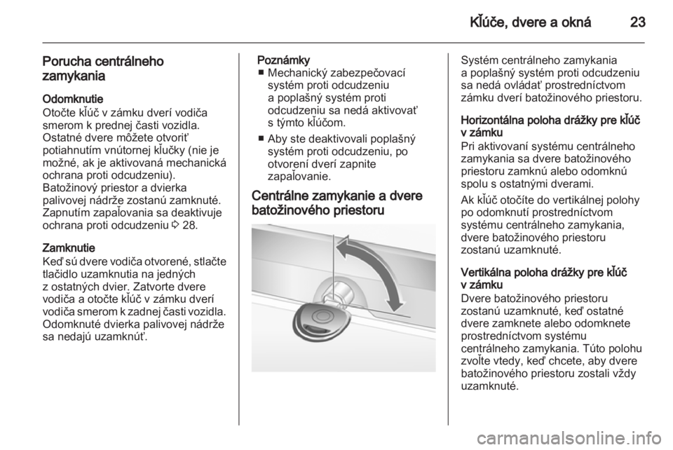 OPEL COMBO 2011  Používateľská príručka (in Slovak) 