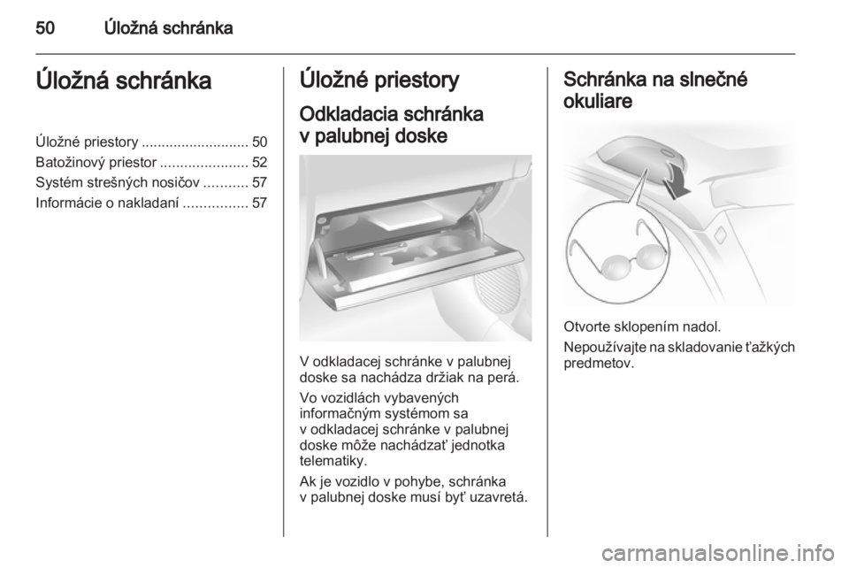 OPEL COMBO 2011  Používateľská príručka (in Slovak) 