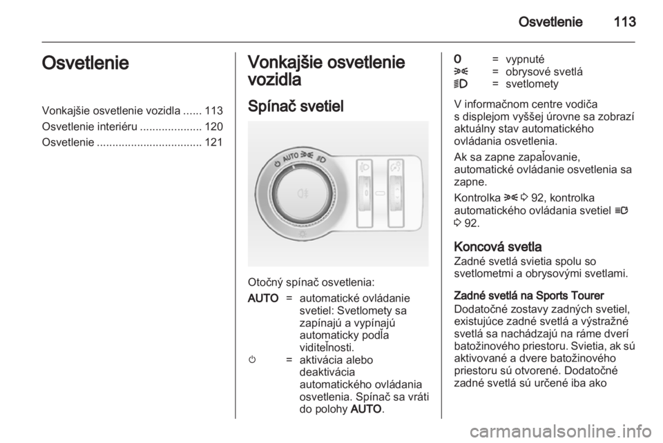 OPEL INSIGNIA 2011  Používateľská príručka (in Slovak) 