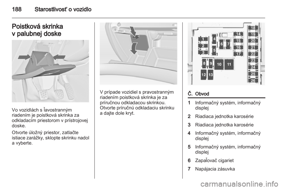 OPEL INSIGNIA 2011.5  Používateľská príručka (in Slovak) 