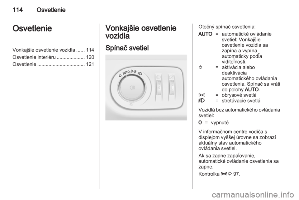 OPEL MERIVA 2013  Používateľská príručka (in Slovak) 