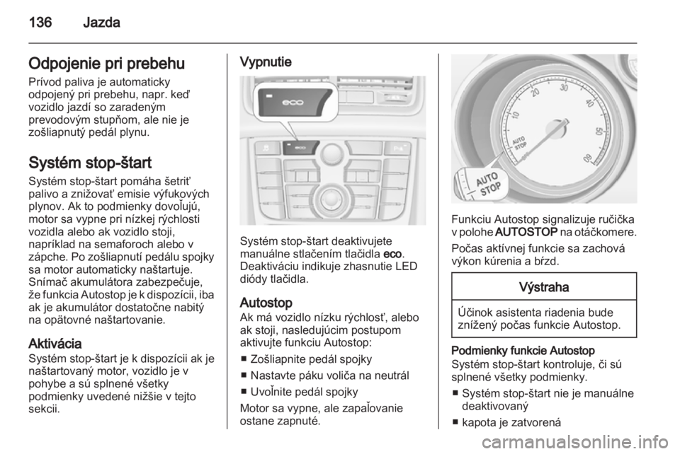 OPEL MERIVA 2013.5  Používateľská príručka (in Slovak) 