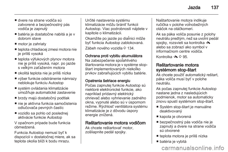 OPEL MERIVA 2013.5  Používateľská príručka (in Slovak) 