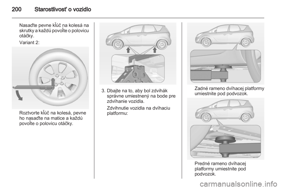 OPEL MERIVA 2013.5  Používateľská príručka (in Slovak) 