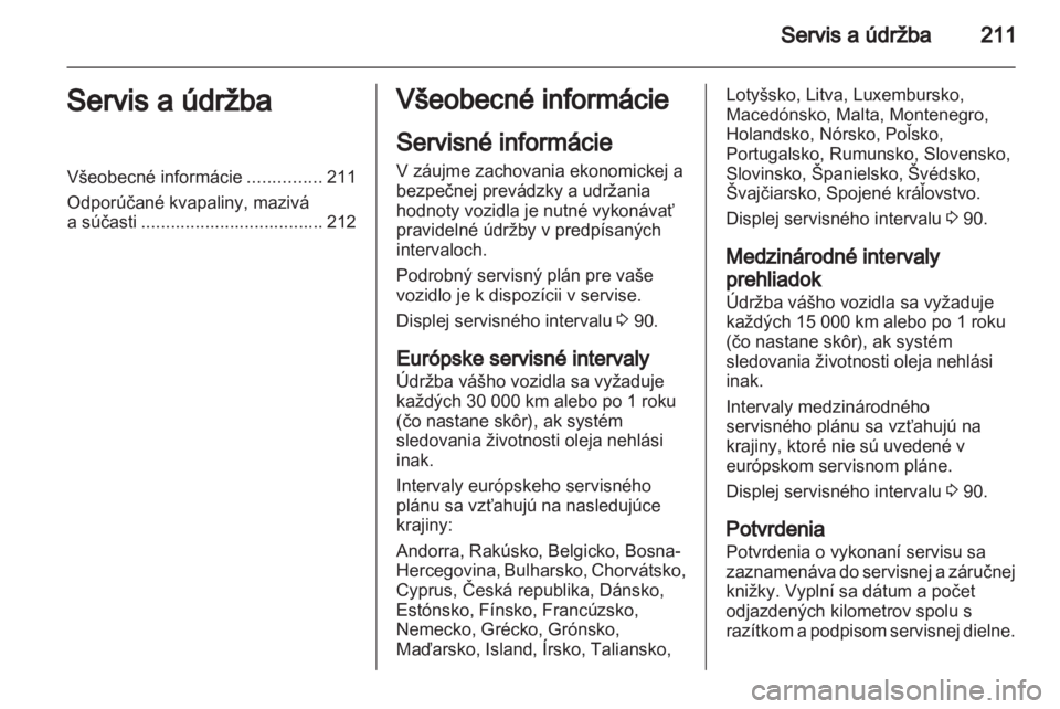 OPEL MERIVA 2013.5  Používateľská príručka (in Slovak) 