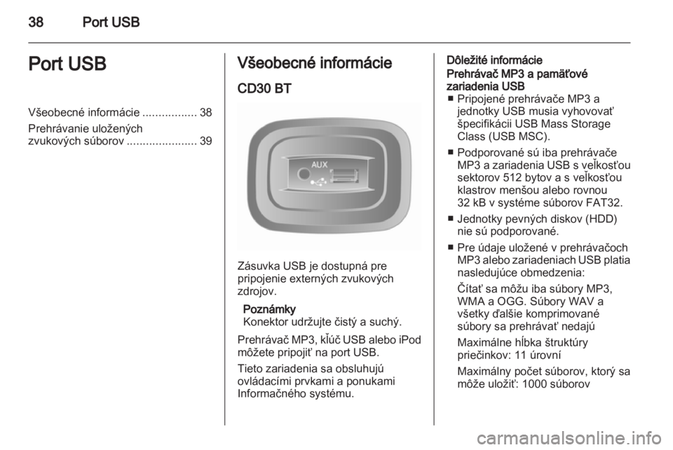 OPEL MOVANO_B 2012  Návod na obsluhu informačného systému (in Slovak) 