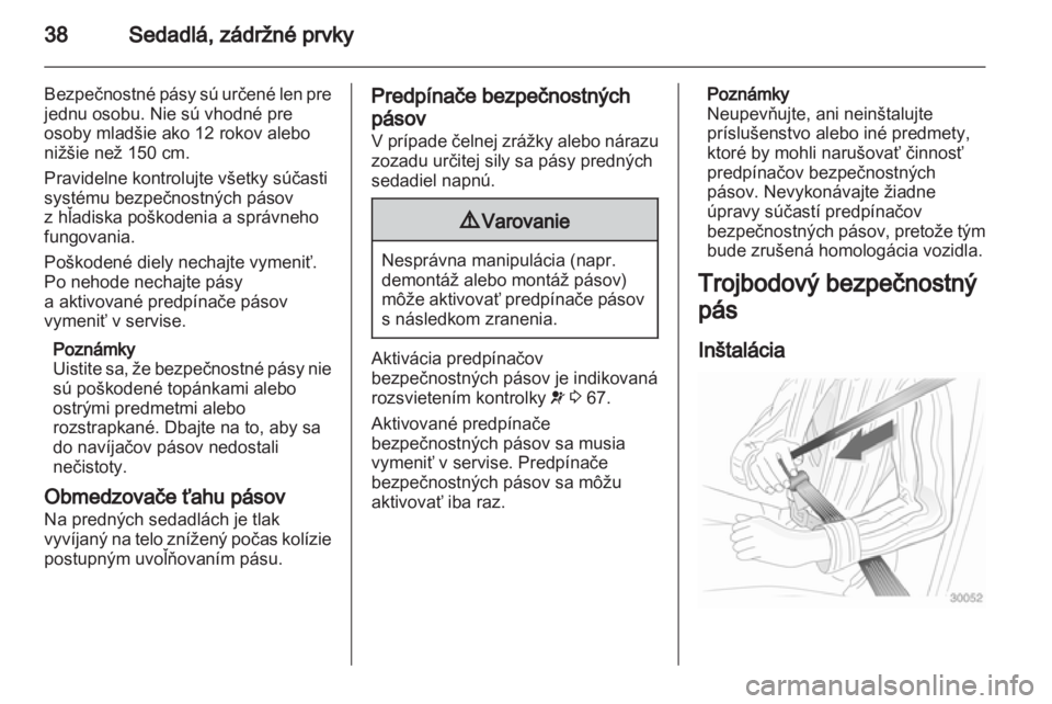 OPEL VIVARO 2011  Používateľská príručka (in Slovak) 