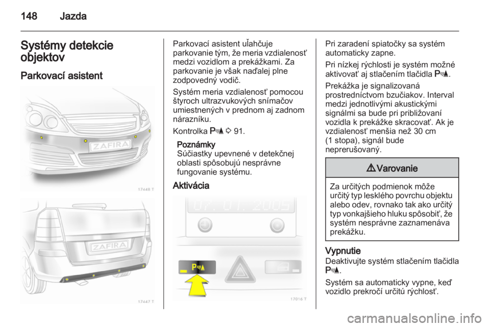 OPEL ZAFIRA 2010.5  Používateľská príručka (in Slovak) 