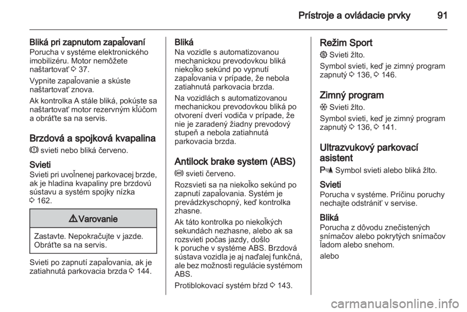 OPEL ZAFIRA 2010.5  Používateľská príručka (in Slovak) 