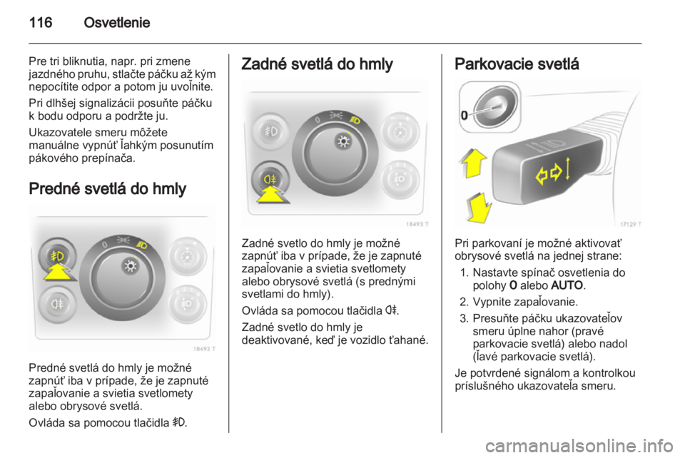 OPEL ZAFIRA 2011  Používateľská príručka (in Slovak) 
