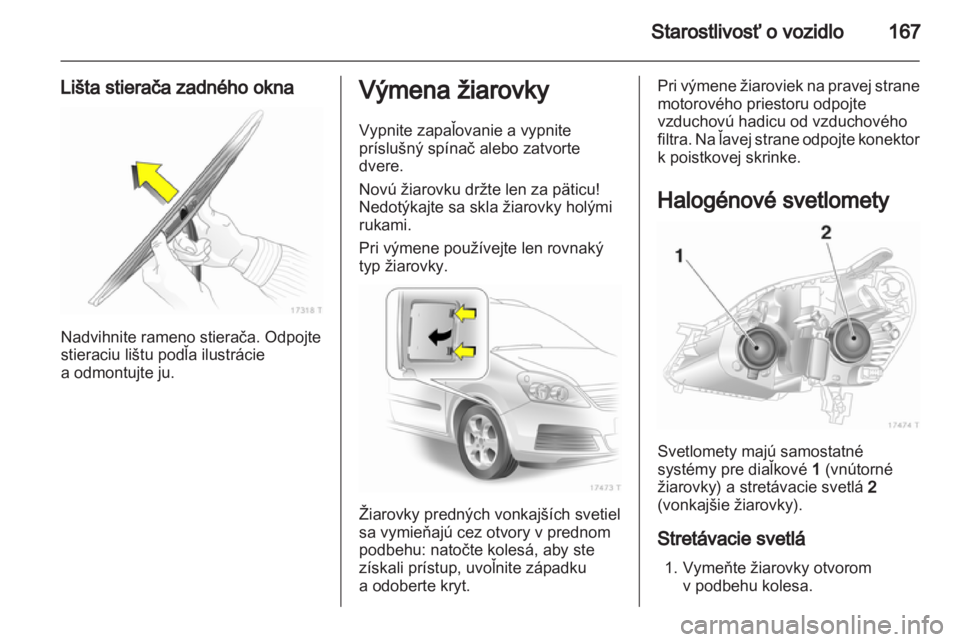 OPEL ZAFIRA 2011.5  Používateľská príručka (in Slovak) 