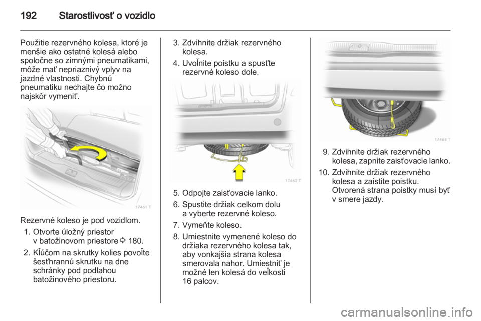 OPEL ZAFIRA 2011.5  Používateľská príručka (in Slovak) 