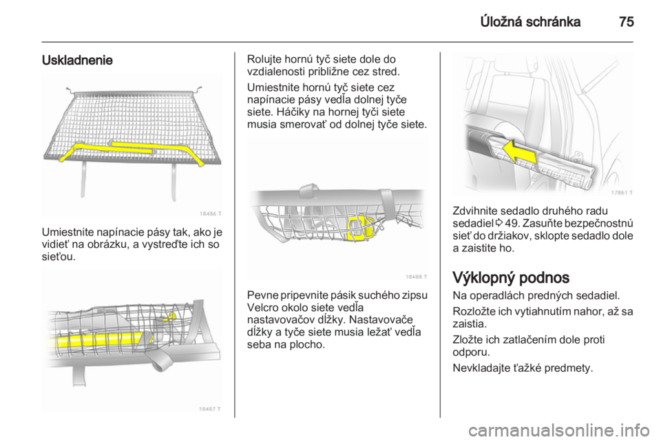 OPEL ZAFIRA 2011.5  Používateľská príručka (in Slovak) 