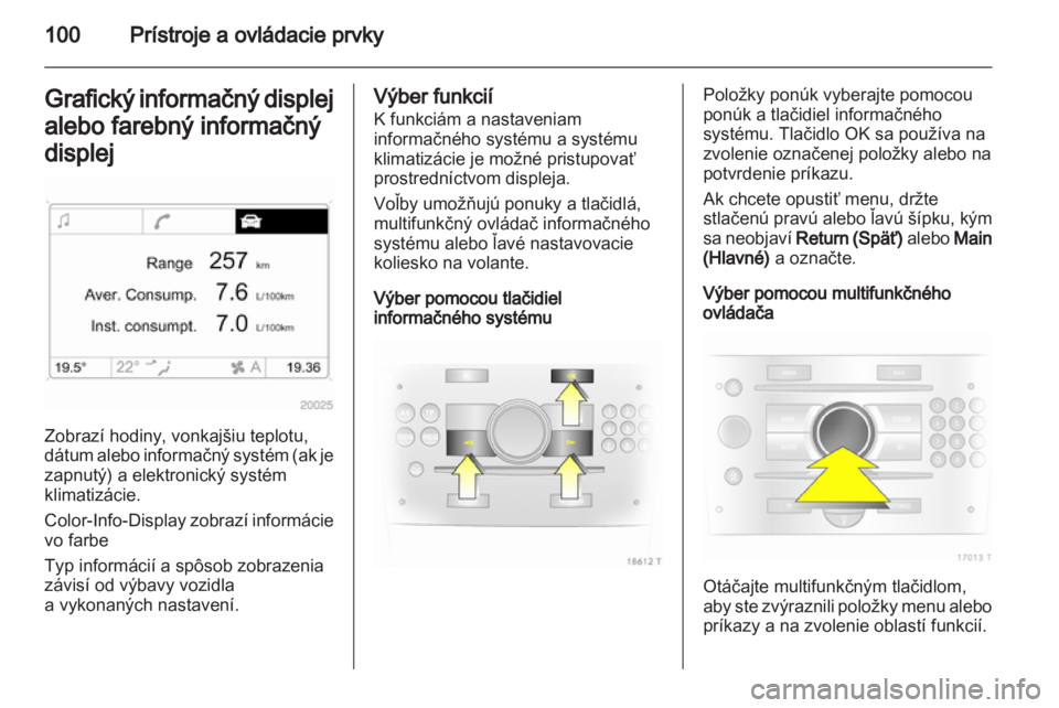 OPEL ZAFIRA 2011.5  Používateľská príručka (in Slovak) 