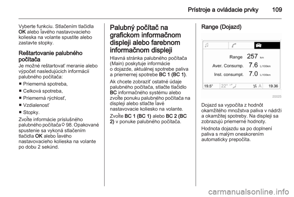 OPEL ZAFIRA 2012  Používateľská príručka (in Slovak) 