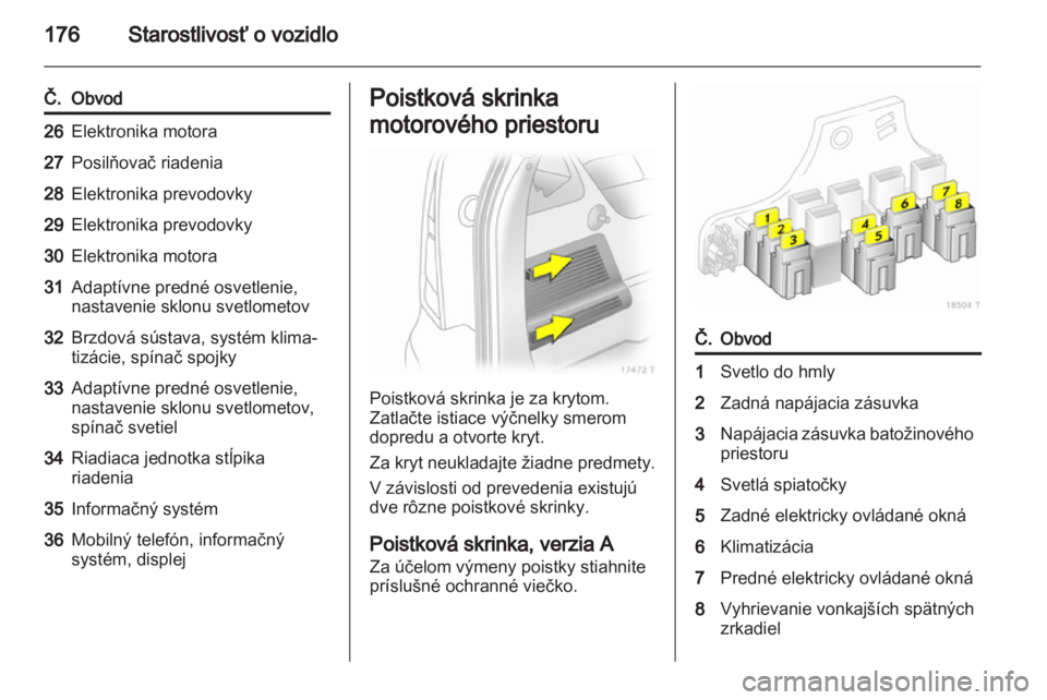 OPEL ZAFIRA 2013  Používateľská príručka (in Slovak) 