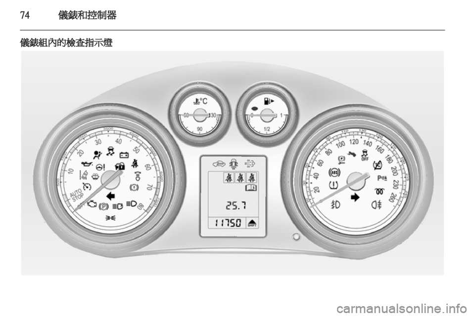 OPEL INSIGNIA 2012  車主手冊 (in Taiwanese) 