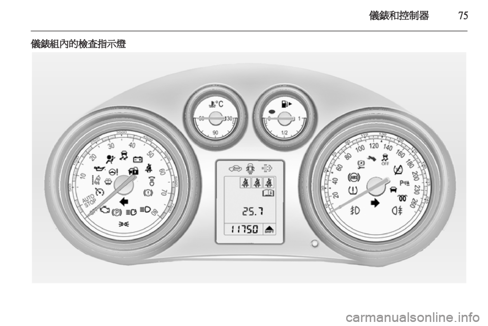 OPEL INSIGNIA 2012.5  車主手冊 (in Taiwanese) 