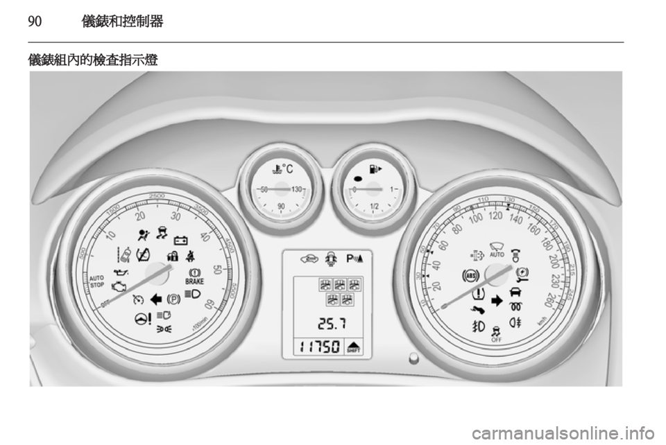 OPEL ZAFIRA TOURER 2013  車主手冊 (in Taiwanese) 