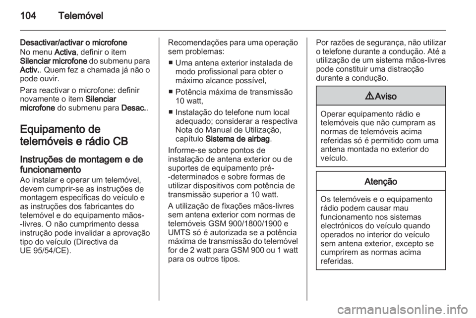 OPEL ADAM 2013  Manual de Informação e Lazer (in Portugal) (in Portugues) 