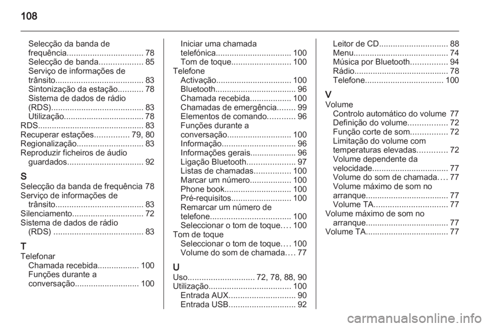 OPEL ADAM 2013  Manual de Informação e Lazer (in Portugal) (in Portugues) 