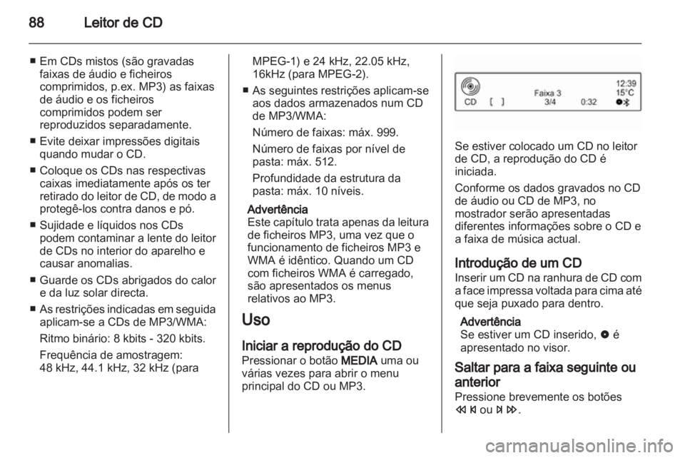 OPEL ADAM 2013.5  Manual de Informação e Lazer (in Portugues) 