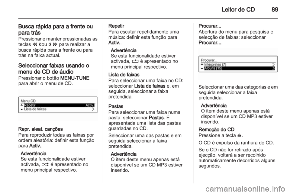 OPEL ADAM 2013  Manual de Informação e Lazer (in Portugal) (in Portugues) 
