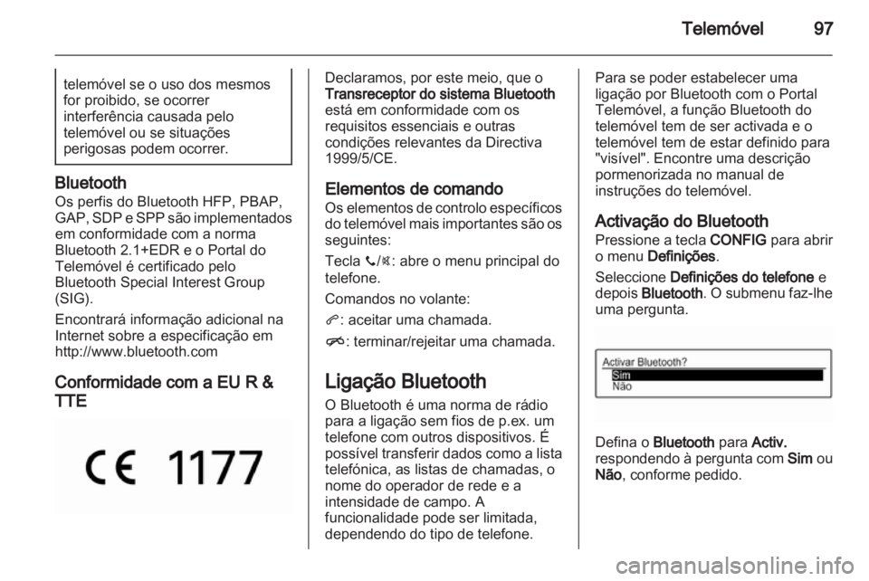 OPEL ADAM 2013  Manual de Informação e Lazer (in Portugal) (in Portugues) 