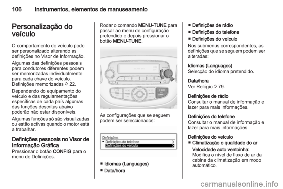 OPEL ADAM 2013.5  Manual de Instruções (in Portugues) 