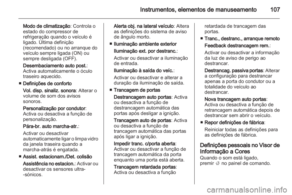 OPEL ADAM 2013.5  Manual de Instruções (in Portugues) 